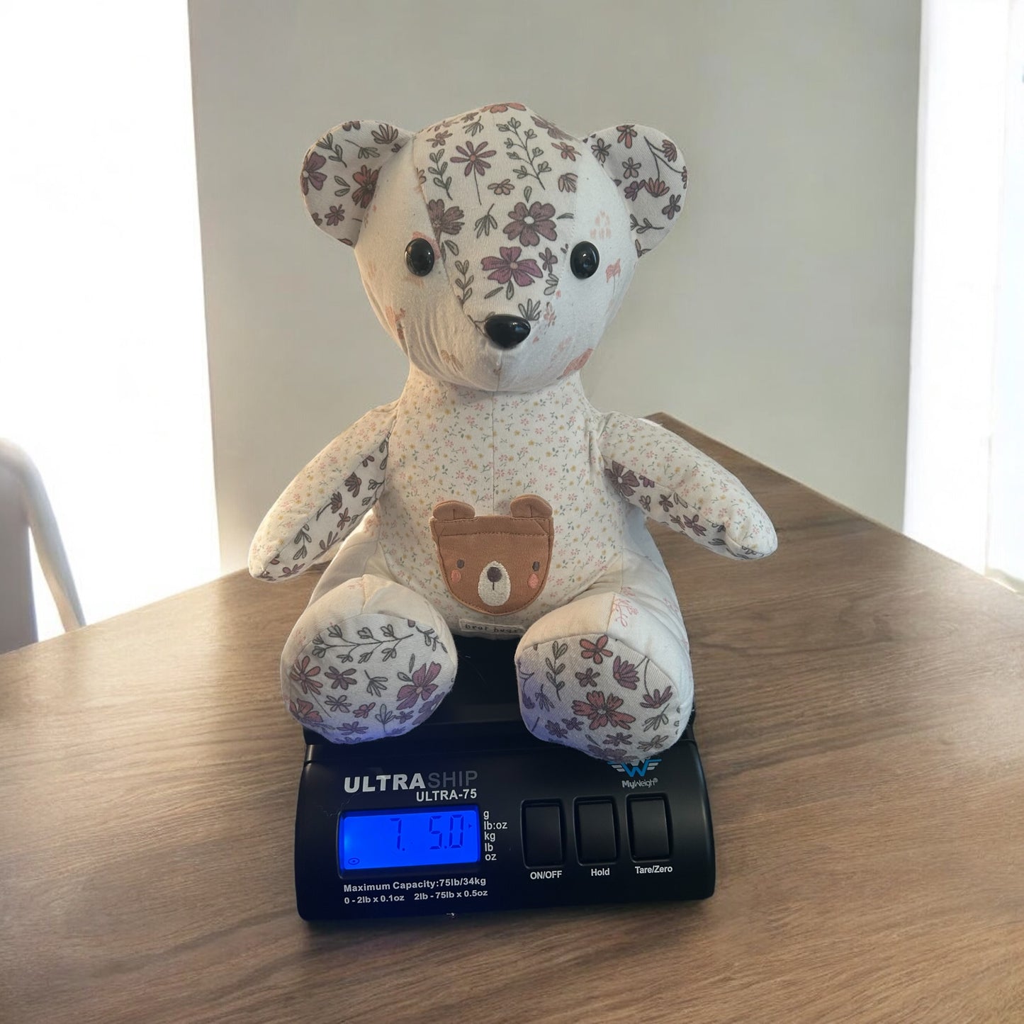Weighted Keepsake Bear